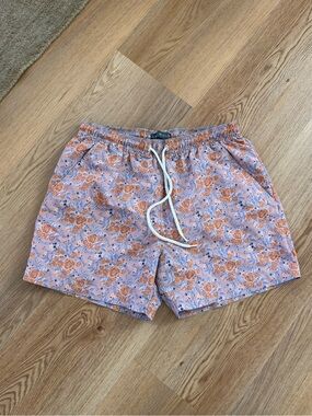 Far Afield Paisley Swim Trunks